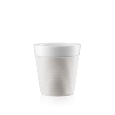 Bodum 2 st muggar med silikonhylsa 0,17 l BISTRO 0.17 L