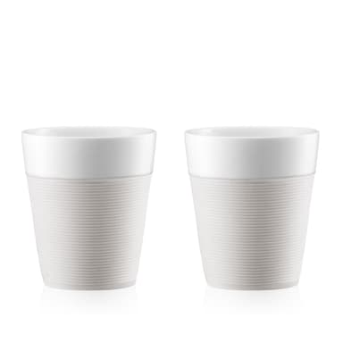 Bodum 2 st muggar med silikonhylsa 0,3 l BISTRO 0.3 L