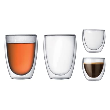 Bodum 4 st glas PAVINA