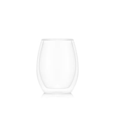 Bodum Set med 2 dubbelväggiga vinglas- Merlot SKÅL 0.5 L