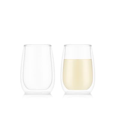 Bodum Set med 2 dubbelväggiga vinglas - Riesling SKÅL 0.3 L