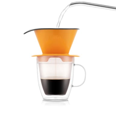Bodum Kaffebryggare och dubbelväggig mugg POUR OVER 0.3 L