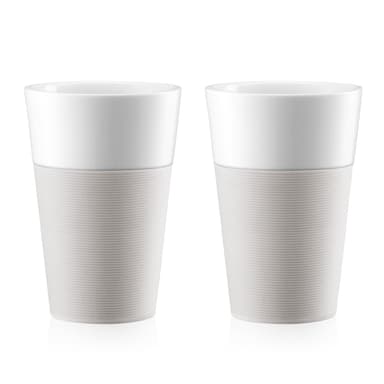Bodum 2 st muggar med silikonhylsa 0,6 l BISTRO 0.6 L