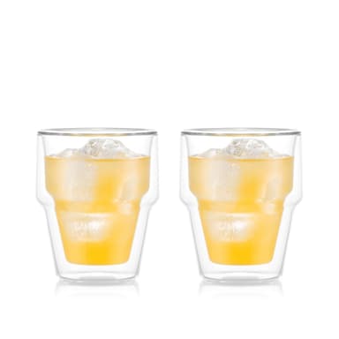 Bodum 2 st Dubbelväggiga Termosglas RIGI 0.25 L