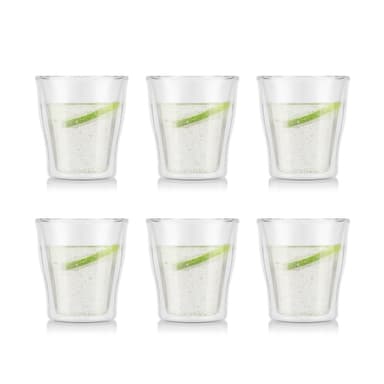 Bodum 6 st glas COPENHAGEN 0.45 L