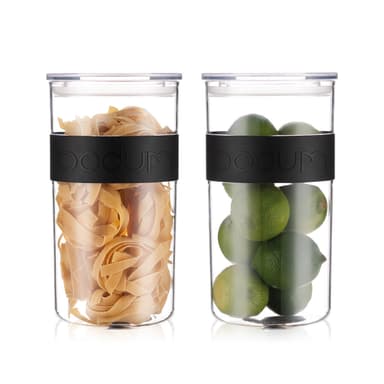 Bodum 2 st förvaringsburkar 2,0 l PRESSO 2.0 L
