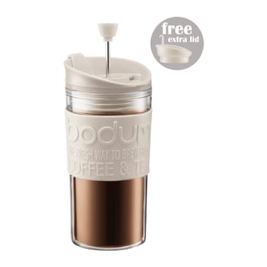 Bodum Kaffebryggare med extra lock TRAVEL PRESS SET 0.35 L