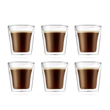 Bodum 6 st glas CANTEEN 0.1 L