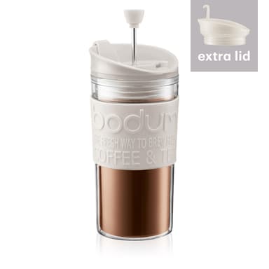 Bodum Kaffebryggare med extra lock TRAVEL PRESS SET 0.35 L