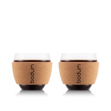 Bodum 2 st glas PAVINA 0.1 L
