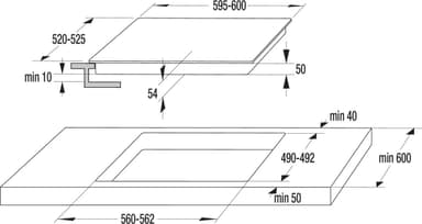 Hisense Induktionshäll HI6442BSCWF (60cm)