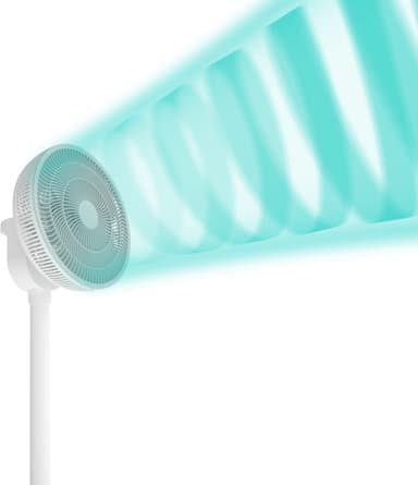 Duux Whisper Flex 2 golvfläkt 35984 (vit)