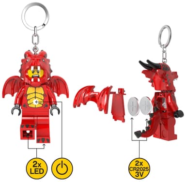 LEGO LED nyckelkedja (dragon guy)