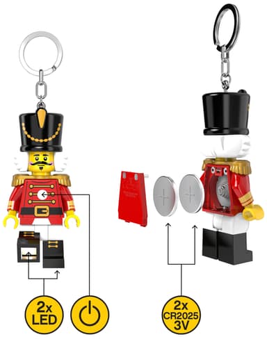 LEGO LED nyckelkedja (nutcracker)