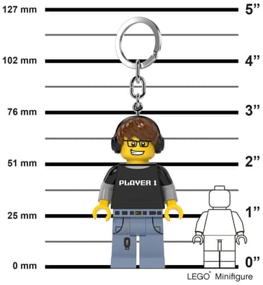 LEGO LED nyckelkedja (video game guy)