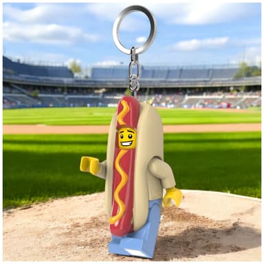 LEGO LED nyckelkedja (hot dog man)