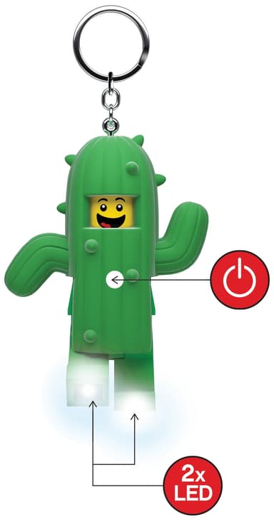 LEGO LED nyckelkedja (cactus boy)