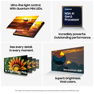 Samsung 50" QN90F 4K MiniLED Smart TV (2025)
