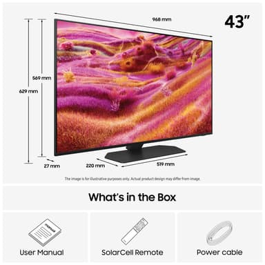 Samsung 43" QN90F 4K MiniLED Smart TV (2025)