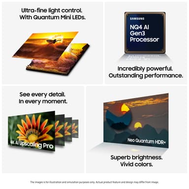 Samsung 98" QN90F 4K MiniLED Smart TV (2025)