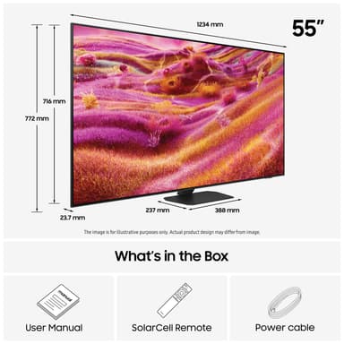 Samsung 55" QN90F 4K MiniLED Smart TV (2025)