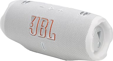 JBL Charge 6 trådlös bärbar högtalare (vit)