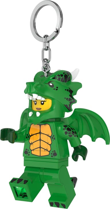 LEGO LED nyckelkedja (green dragon girl)