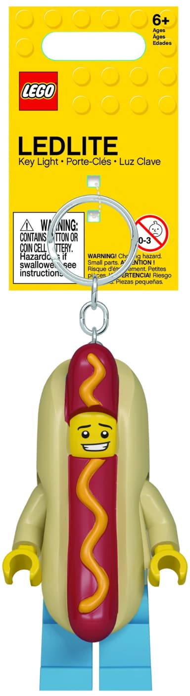 LEGO LED nyckelkedja (hot dog man)