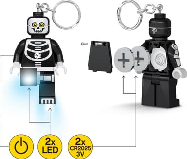 LEGO LED nyckelkedja (skeleton)