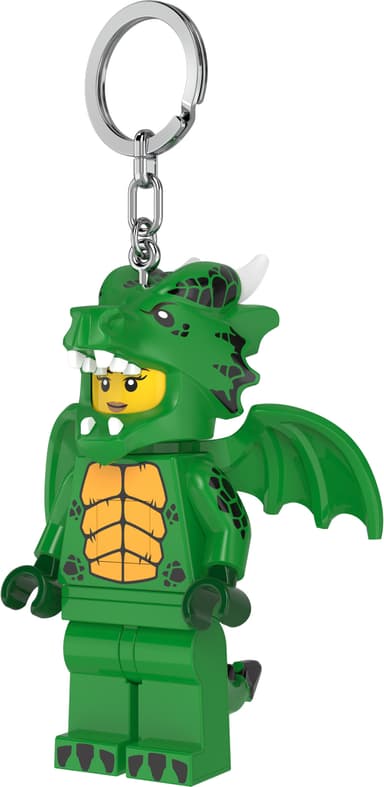 LEGO LED nyckelkedja (green dragon girl)