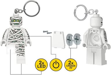 LEGO LED nyckelkedja (mummy)