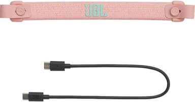 JBL Charge 6 trådlös bärbar högtalare (rosa)