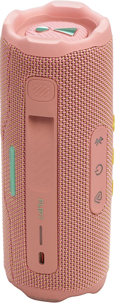 JBL Flip 7 trådlös bärbar högtalare (rosa)