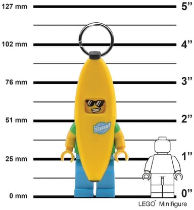LEGO LED nyckelkedja (banana guy)