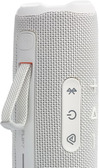 JBL Flip 7 trådlös bärbar högtalare (vit)