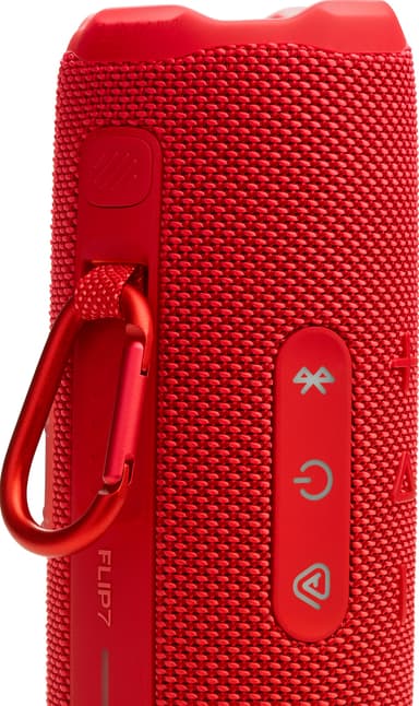 JBL Flip 7 trådlös bärbar högtalare (röd)
