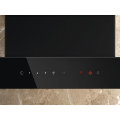 Electrolux Serie 700 Vägghängd Köksfläkt LFT816K (svart 60cm)
