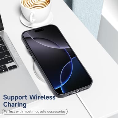 SKALO Motorola Moto G15 Power Mattsvart Ultratunn TPU Skal - Svart