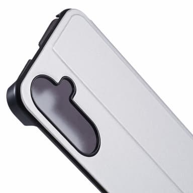 SKALO Samsung A36 5G Clear View Plånboksfodral - Silver