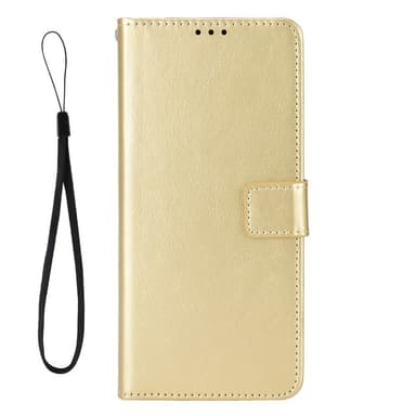 SKALO Nothing Phone (3a) 5G PU-läder Plånboksfodral - Guld - Guld