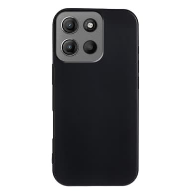 SKALO Motorola Moto G15 Power Mattsvart Ultratunn TPU Skal - Svart