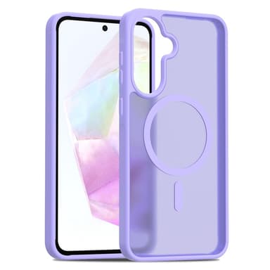 SKALO Samsung A56 5G Skin-touch Hybrid Skal - Lila