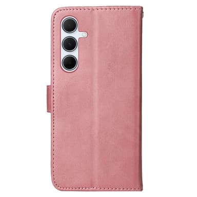 SKALO Samsung A56 5G PU-läder Plånboksfodral - Rosa
