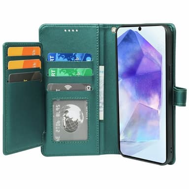 SKALO Samsung A26 5G 9-FACK Plånboksfodral - Grön