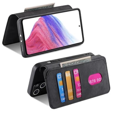 SKALO Samsung A56 5G CASENEO MW-03 Plånboksfodral - Svart