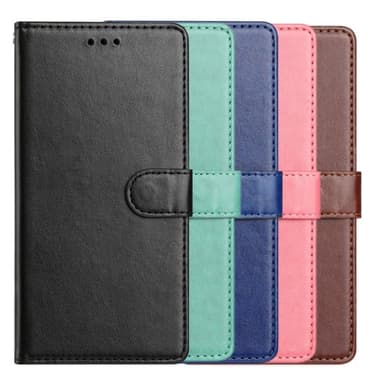 SKALO Samsung A26 5G PU-läder Plånboksfodral - Brun