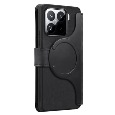 SKALO Xiaomi 15 CASENEO MW-03 Plånboksfodral - Svart