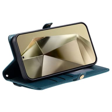 SKALO Samsung A26 5G PU-Läder Envelope Plånboksfodral - Grön