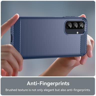 SKALO Samsung A26 5G Armor Carbon Skal - Blå