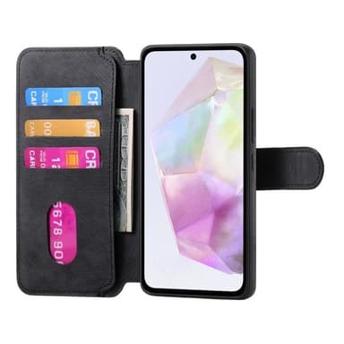 SKALO Samsung A36 5G CASENEO MW-03 Plånboksfodral - Svart